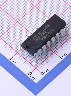 模数转换芯片ADC HT1062BNZ DIP16 HTCSEMI(海天芯)