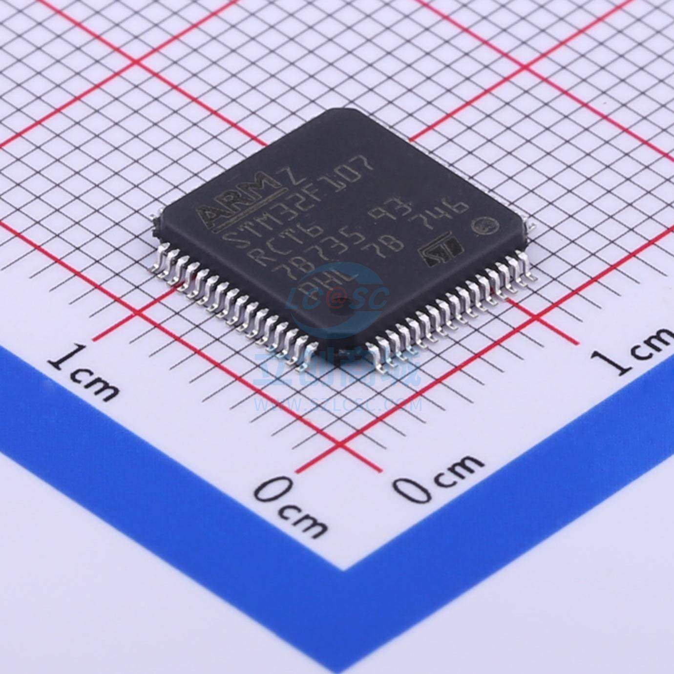ST(意法半导体) STM32F107RCT6 LQFP-64_10x10x05P ST(意法半导体