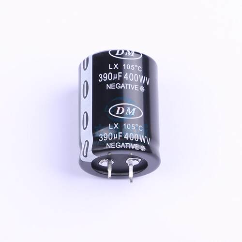 牛角型电解电容 CD293 400V390μF 嵌入,30x40mm DMEGC(东磁)