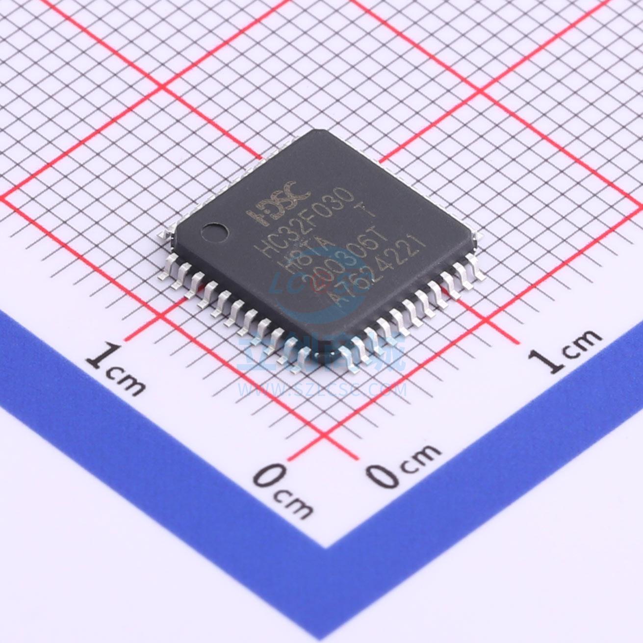 单片机(MCU/MPU/SOC) HC32F030H8TA-LQ44 LQFP-44(10x10) XHSC(小