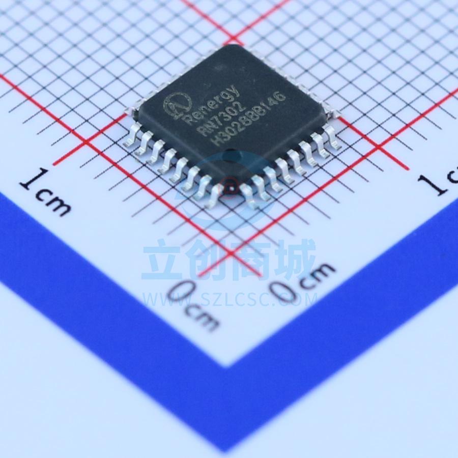 电能计量芯片 RN7302 LQFP-32_7x7x08P 锐能微