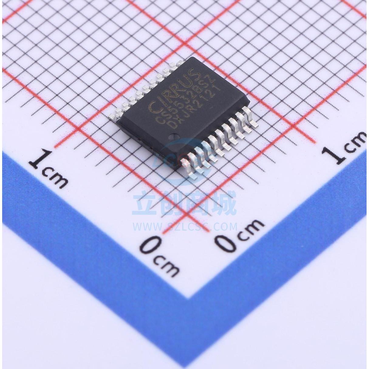 模数转换芯片ADC CS5532-BSZR SSOP-20-208mil Cirrus Logic(凌云