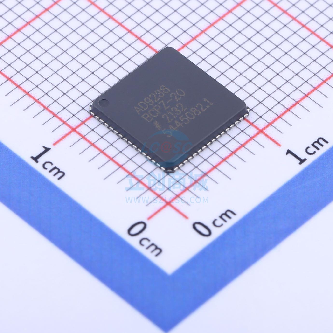 模数转换芯片ADC AD9238BCPZ-20 LFCSP-64 ADI(亚德诺)/LINEAR