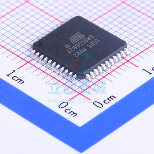 ATMEL(爱特梅尔)/AVR AT89C55WD-24AU TQFP-44_10x10x08P MICROCH