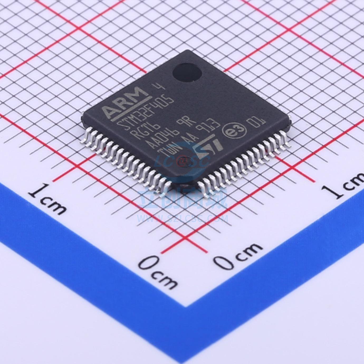 ST(意法半导体) STM32F405RGT6 LQFP-64_10x10x05P ST(意法半导体