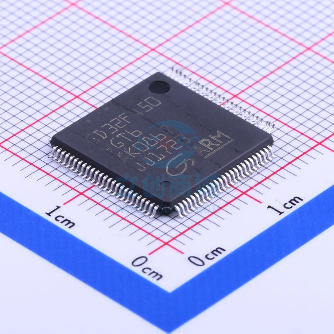 单片机(MCU/MPU/SOC) GD32F450VGT6 LQFP-100_14x14x05P GigaDevi