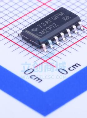 运算放大器 LM2902DRG4 SOIC-14_150mil TI(德州仪器)