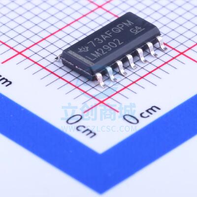 运算放大器 LM2902DRG4 SOIC-14_150mil TI(德州仪器)