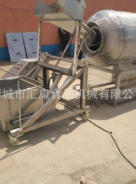 汇排康生产备真滚FOI肉机 空自吸式料滚肉设 鸡滚揉机