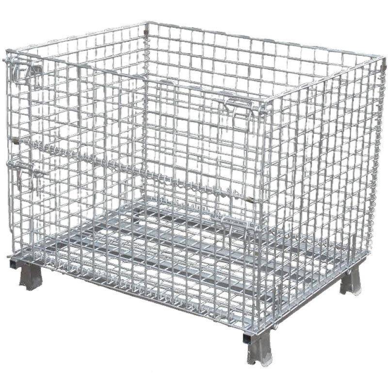 厂供应 仓储笼 仓笼厂家 属折叠式仓储840笼 金 仓储家储笼