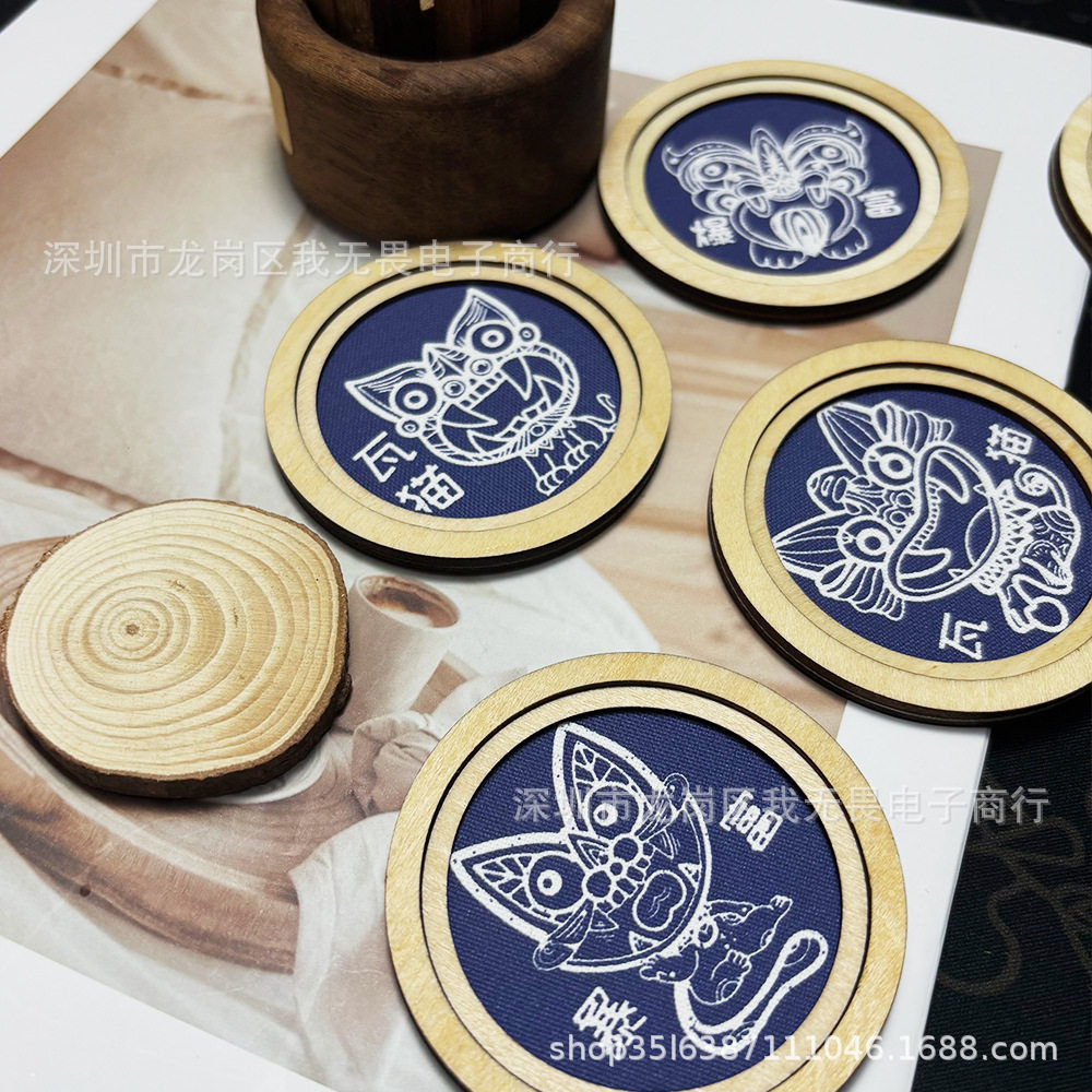 大理瓦猫暴富冰箱贴手工纪念品