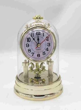 热销欧式复古客厅钟表 仿古静音台钟座钟内销F010