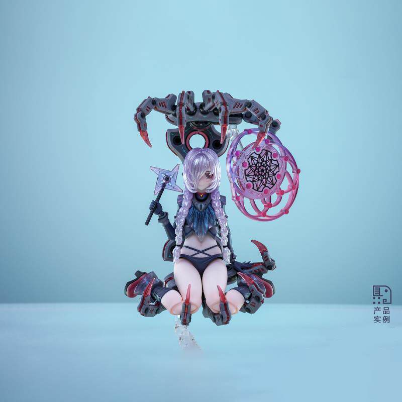 次元具象1/12国创机娘第三弹原初的魔女林鸦手办模型