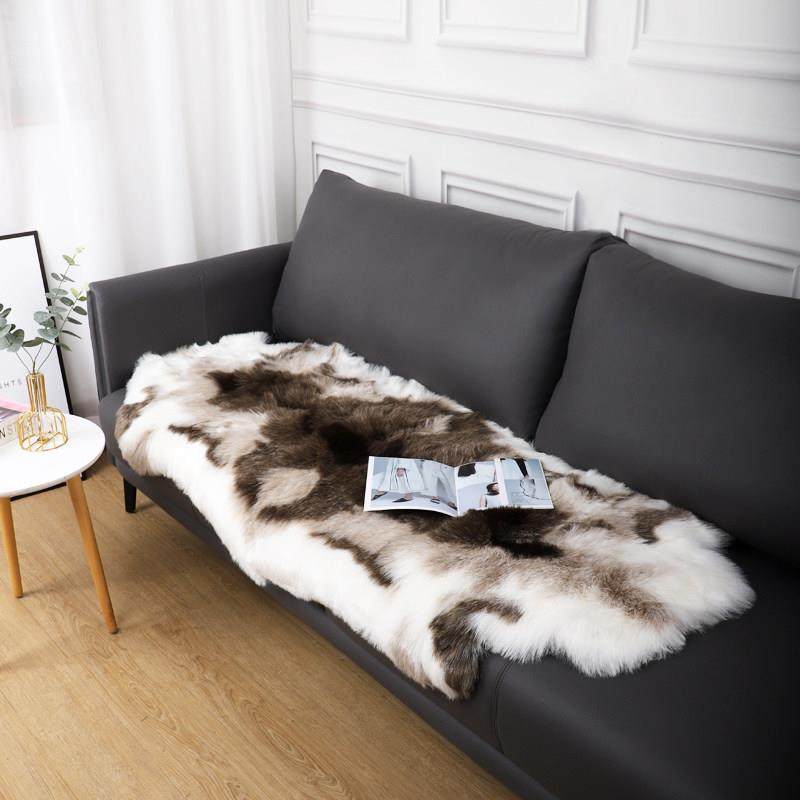 澳美轻奢长毛绒沙发垫椅子坐垫毛毛飘窗垫床边地毯仿驯鹿皮毛毯子,居家布艺,沙发垫,淘宝优惠券,粉丝福利购,淘宝优惠卷