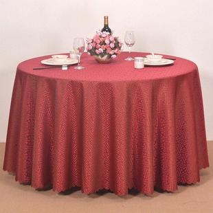 酒店圆台布酒店婚礼台布矩形台布俱乐部餐厅大圆桌台布