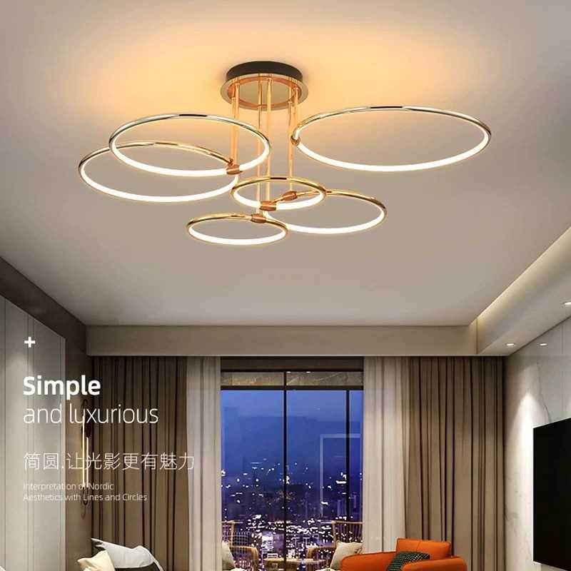 轻奢客厅吸顶灯现代卧室吸顶灯餐厅吸顶灯北欧风格吸顶灯