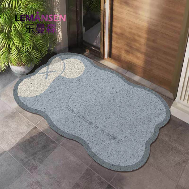 网红丝圈地垫家用入户门丝圈地毯大门口蹭土脚垫防水防滑进门垫子,居家布艺,家用脚垫,淘宝优惠券,粉丝福利购,淘宝优惠卷