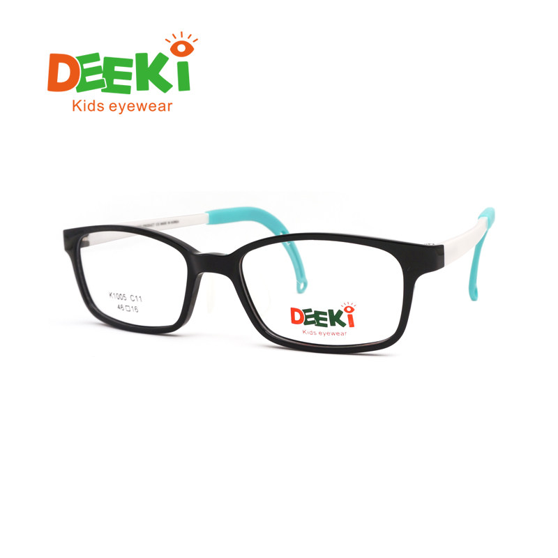 DEEKI迪客儿童眼镜框超轻近视镜架男女童学生配度数K1005