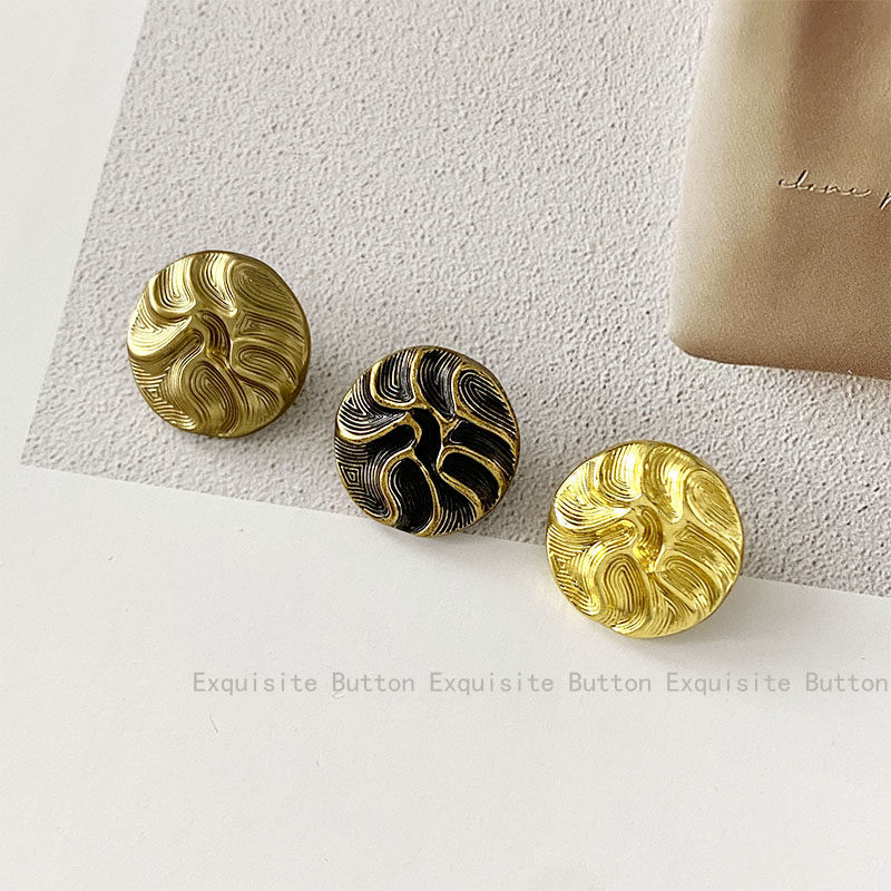 DIY高档精致金属扭曲纹路扣子 皮草开衫毛衣大风衣外套小西服纽扣,居家布艺,纽扣,淘宝优惠券,粉丝福利购,淘宝优惠卷