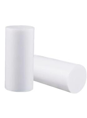 龙f厂家直销四氟棒pte棒铁氟棒聚四氟烯挤出棒模YDH压棒白乙色