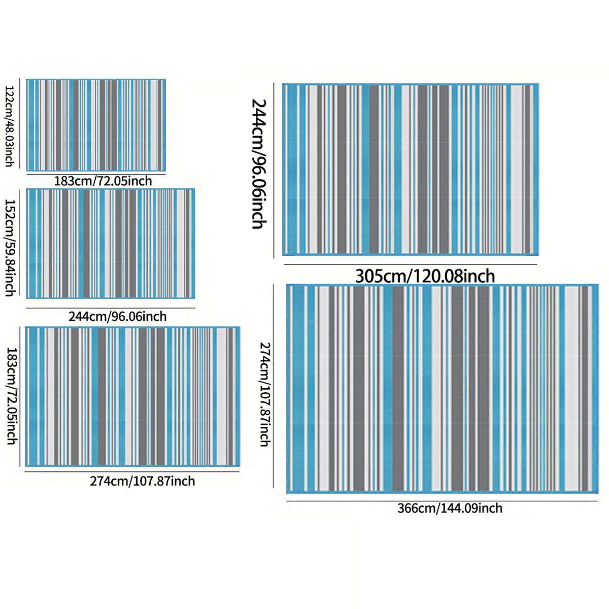 露营装备车垫P管编织蓝灰条纹防老垫化防潮户外地毯花园庭房院P草,户外/登山/野营/旅行用品,野餐垫,淘宝优惠券,粉丝福利购,淘宝优惠卷