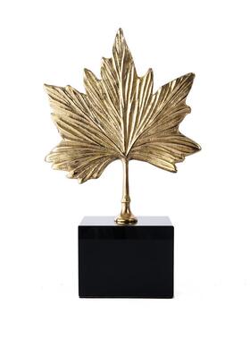 简约工艺品样板办间SD1390客枫厅视公桌电柜博古架黄铜叶水晶摆件