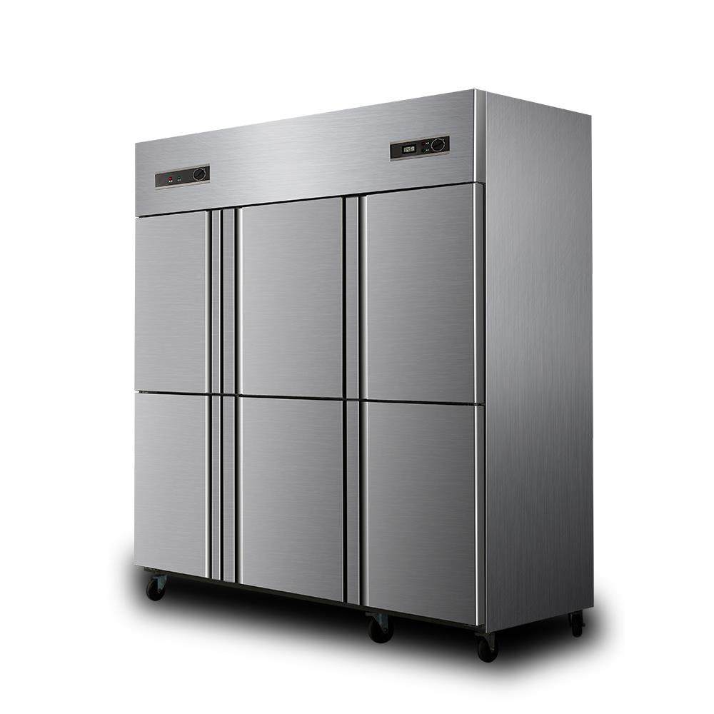 冷藏冷冻蔬商用四六门冰箱展示柜保鲜柜菜冰柜房酒店不锈厨冷钢柜,商业/办公家具,冷藏展示柜,淘宝优惠券,粉丝福利购,淘宝优惠卷