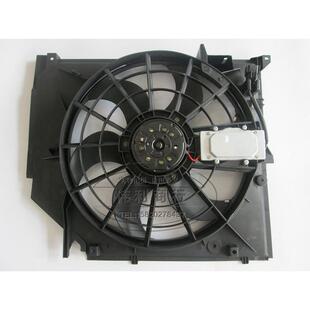 适用宝马E46水箱电子扇318i 320i散热器风扇叶集风罩N42发动机N46