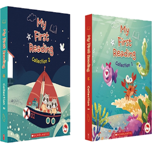 【清仓 送官方导读课音频 点读版】我的第一套绘本My First Reading英文原版 学乐Buddy Readers小读者高频词同作者儿童图画书