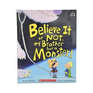 动物们疯狂 学乐国际获奖绘本 Brother Monster Believe 万圣节 绘世界精选20册凯迪克大奖作品 Has Not