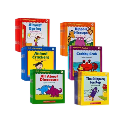 （限时特价 原价238）学乐小读者英语分级阅读 First Little Readers A-GH 英文原版 Scholastic3-6-8岁儿童英语认知启蒙