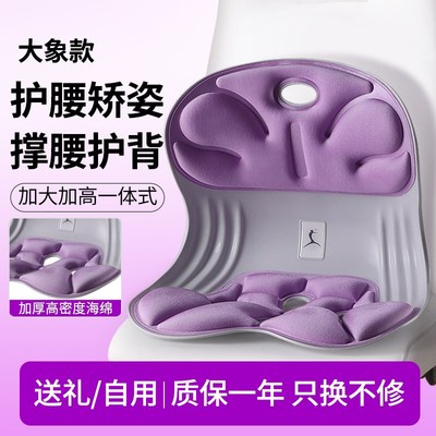 护腰坐垫办公室久坐不累神器开车腰靠垫座垫一体式人体工学护腰椅