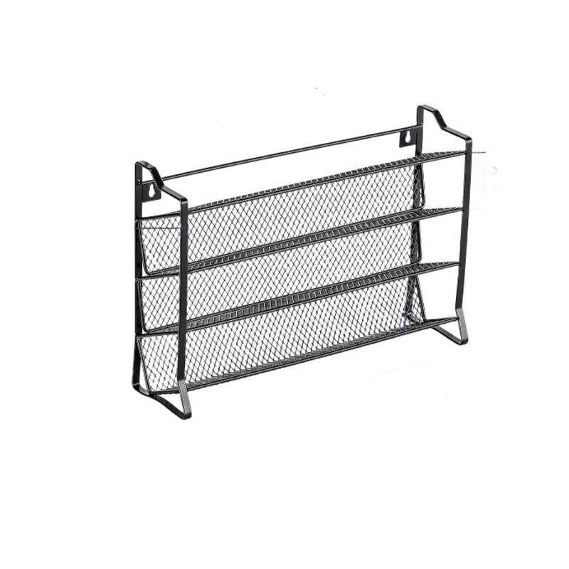 厨房桌面四层网状调味架铁艺免打孔橱柜香料瓶收纳置物架,厨房/烹饪用具,调料置物架,淘宝优惠券,粉丝福利购,淘宝优惠卷