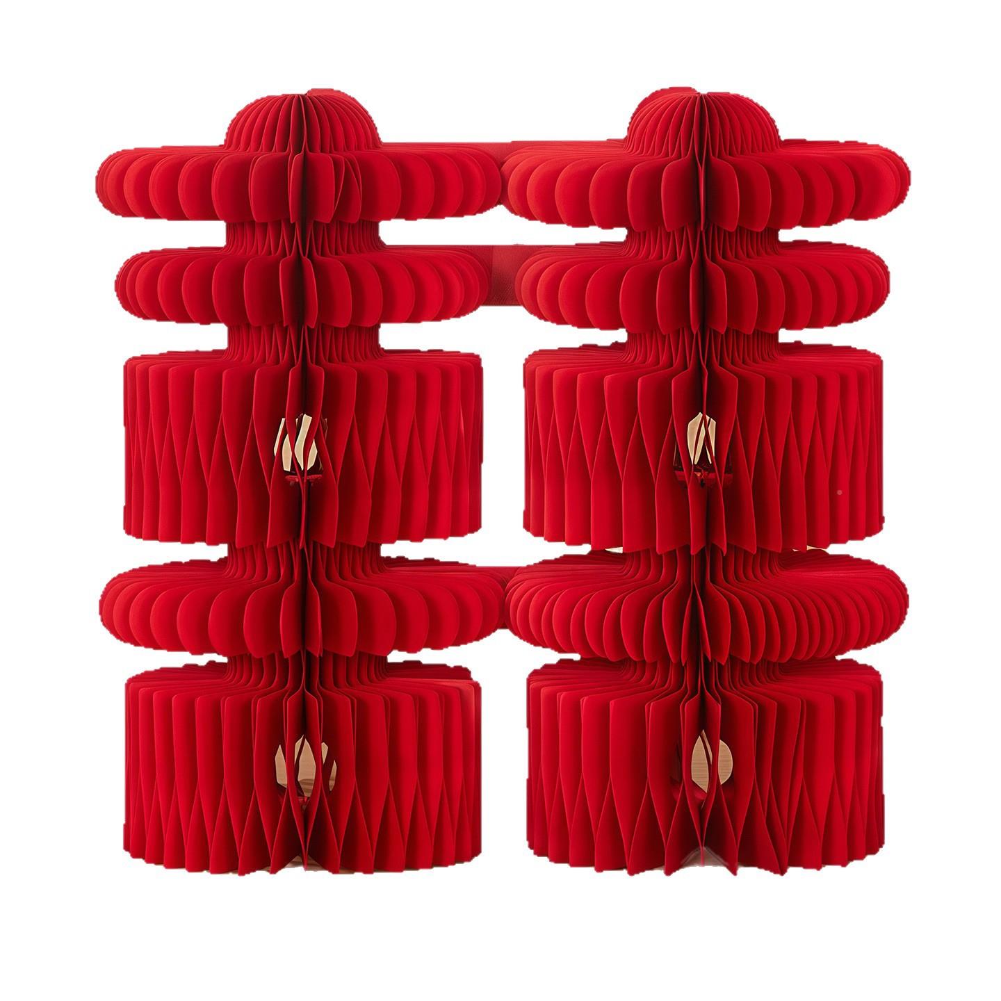 中式婚房茶几布置结婚装婚改口敬茶几装饰茶套婚礼订宴仪式感饰装