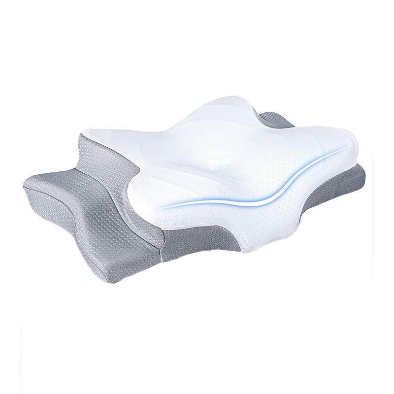 现货蝶形枕慢回弹护颈椎的专用枕头酒店睡眠记忆棉记忆枕,床上用品,功能枕/保健枕/养生枕,淘宝优惠券,粉丝福利购,淘宝优惠卷