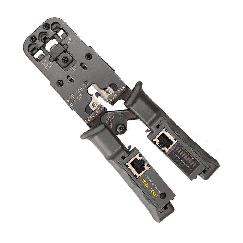 多功能4P8P6P三用带测试仪HT-022网络工具挤压接压线网线钳子