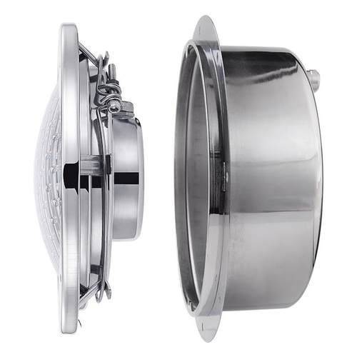 七彩RGB嵌入式LED游泳池灯全不锈钢外壳水下灯316水底灯替换灯泡