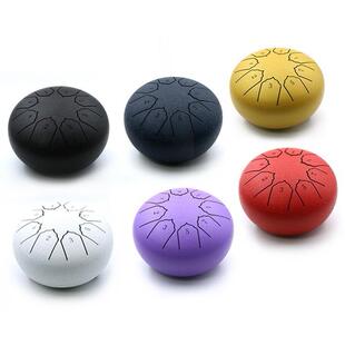 货源6寸8音空灵鼓儿童迷你打击乐器初学者钢舌鼓梵音忘忧鼓