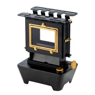 复古观火炉525ml油箱琉璃灯煤油炉迷你煮茶便携式桌面露营取暖炉