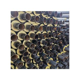 预制直埋大口径无缝管道小区改造黑夹克聚氨酯发泡保温管厂家