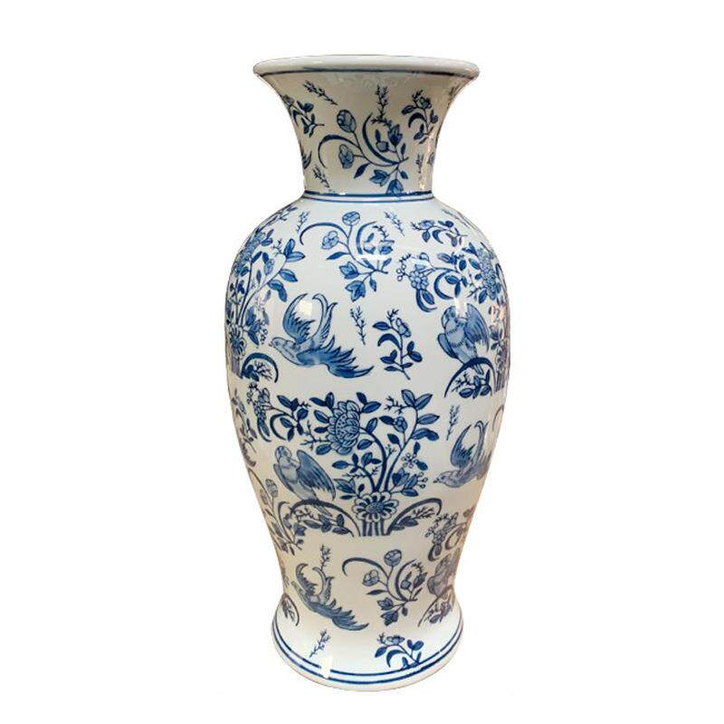 陶瓷花瓶仿古中式家居客厅插花青花瓷瓶电视柜桌面装饰摆件