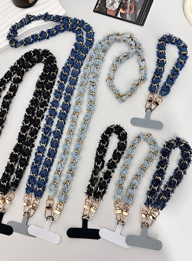 XMENG原创设计高级感手机防丢挂绳女款精致手腕带便携相机绳