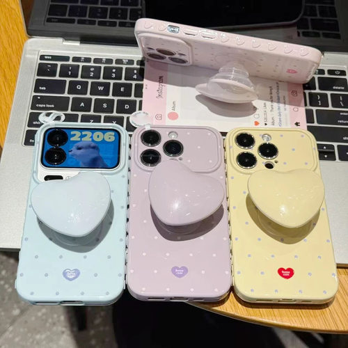 爱心视窗支架全包多机型手机壳