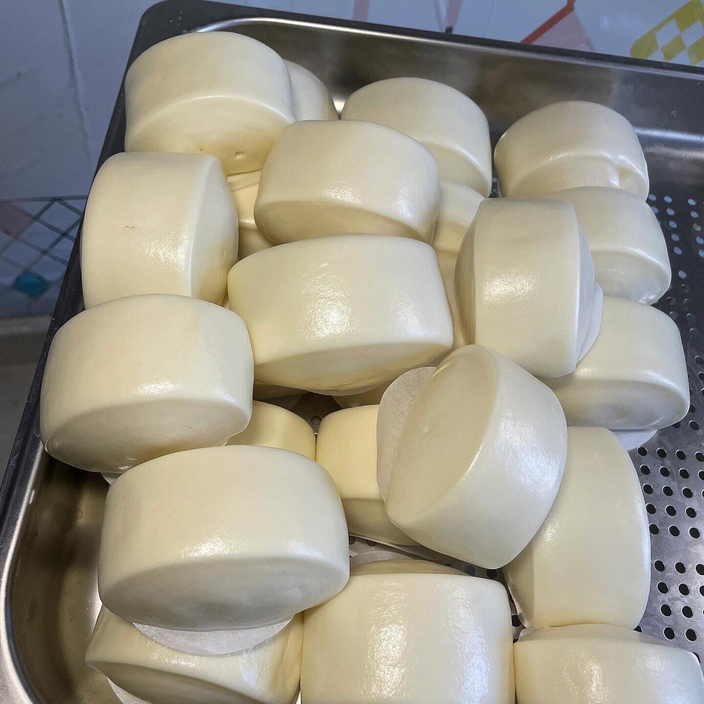 山东手工方形馒头千层原味刀切免蒸早餐原味饽饽南北方面食主食