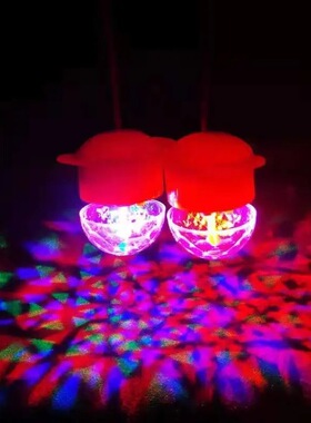 灯笼伴侣旋转马灯户外防水LED灯灯笼内置发光灯头旋转魔球彩光灯