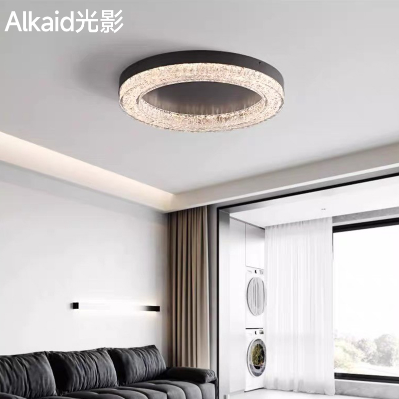 意式极简客厅吸顶灯现代简约高端设计师2025新款家用主卧室房间灯