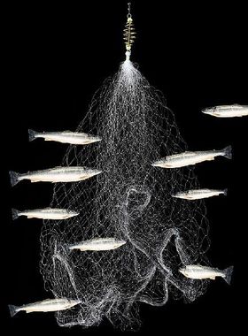 Trap Fishing Net Casting Fishnet Floating Throwing Fishing