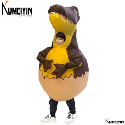 极速-Take the dinosaur tyrannosaurus rex inflatable Hallowee