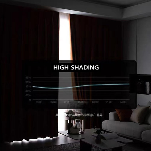Luxury Modern Blackout Curtains Window For Living Room Thick