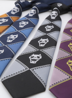 Anime JoJo Bizarre Adventure Necktie KILLER QUEEN Kira Yoshi